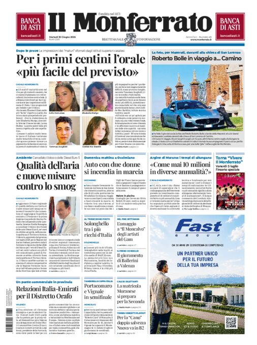Il Monferrato - Edizione 49 del 30/06/2026
